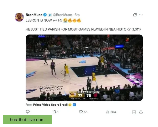 勒布朗复出五场全胜背靠背三双创六项纪录